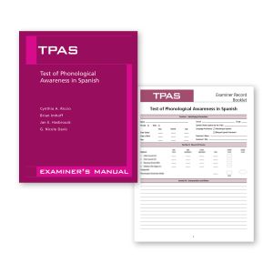 TPAS: Test of Phonological Awareness in Spanish, Complete Kit