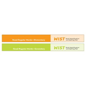 WIST Word Card, Regular Words