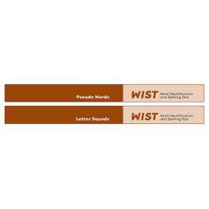 WIST Virtual Word Card - Letter/Pseudowords