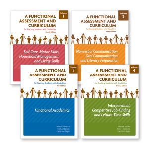 A Functional Assessment and Curriculum for Teaching Students with Disabilities–Volumes 1–4, Complete Set