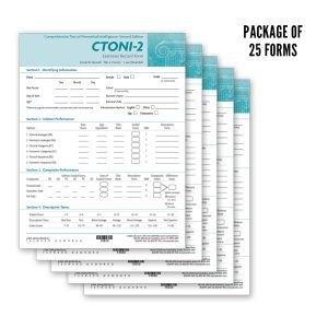 CTONI-2 Examiner Record Forms (25)