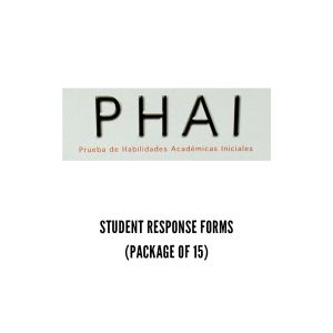 PHAI Student Response Forms (15)