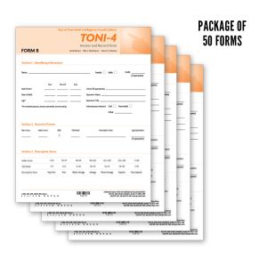 TONI-4 Form B Answer Booklet and Record Forms (50)