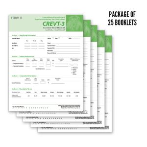 CREVT-3 Form B Examiner Record Booklet (25)