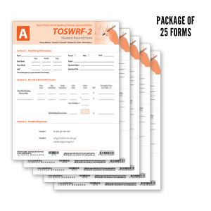 TOSWRF-2: Student Record Forms A (25)