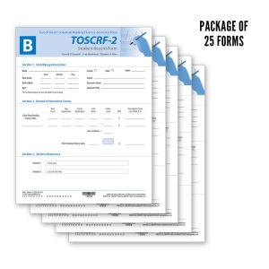 TOSCRF-2: Student Record Forms B (25)