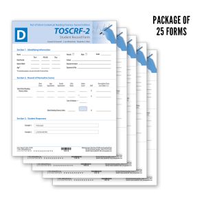 TOSCRF-2: Student Record Forms D (25)