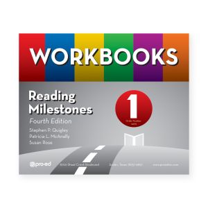 Reading Milestones–Fourth Edition, Level 1 (Red) Workbooks Kit