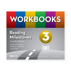 Reading Milestones–Fourth Edition, Level 3 (Yellow) Workbooks Kit