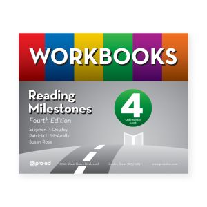 Reading Milestones–Fourth Edition, Level 4 (Green) Workbooks Kit