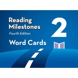 Reading Milestones–Fourth Edition, Level 2 (Blue) Word Cards