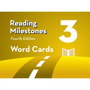 Reading Milestones–Fourth Edition, Level 3 (Yellow) Word Cards