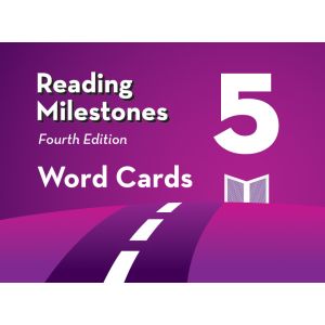 Reading Milestones–Fourth Edition, Level 5 (Purple) Word Cards