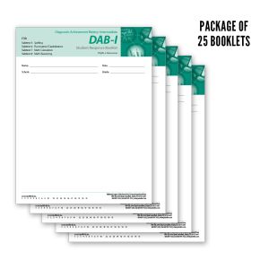 DAB-I Diagnostic Achievement Battery-Intermediate: Student Response Booklet (25)