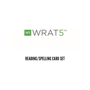 WRAT5 Reading/Spelling Card Set