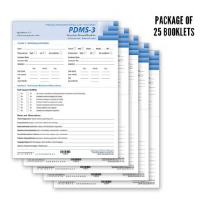 PDMS-3 Examiner Record Booklets (25)