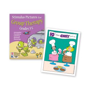 Stimulus Pictures for Group Therapy: Grades 3-5 E-Book