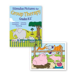 Stimulus Pictures for Group Therapy: Grades K-2 E-Book