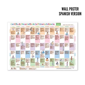 Early Childhood Development Chart-Third Edition, Spanish Version Wall Poster