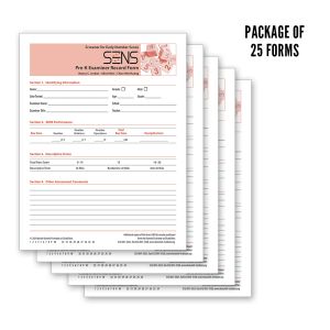 SENS Examiner Record Forms – Pre-K (25)