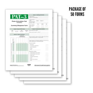 PAT-3 Summary/Response Forms (50)