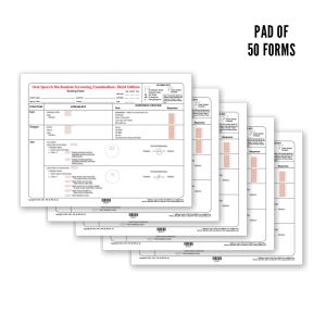 OSMSE-3 Scoring Forms (pad of 50)