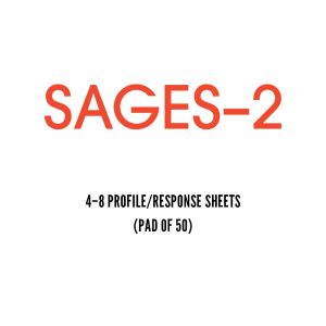 SAGES-2 (PREVIOUS Edition) 4–8 Profile/Response Sheets (50)